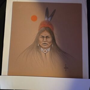 🎨 Johnny Tiger Jr. – “Vision of Wisdom” (2004 Original)